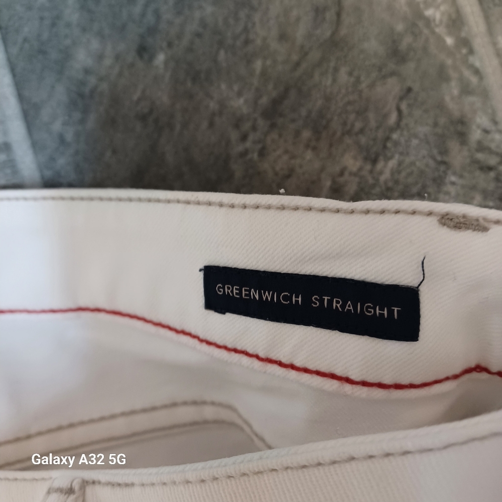 Tommy Hilfiger White Straight Leg Jeans Size 4 - Picture 9 of 12